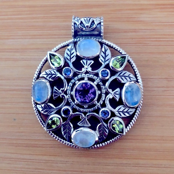 Doug Paulus Jewelry - $89 Doug Paulus Estate Drop Pendant marked dp 925 India